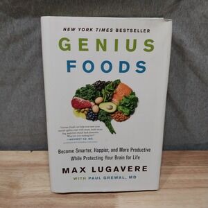 Genius Foods Book Max Lugavere Paul Grewal Hardcover